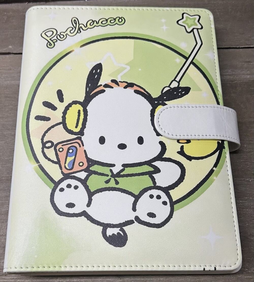 Pochacco A5 Binder w/ matching printed paper